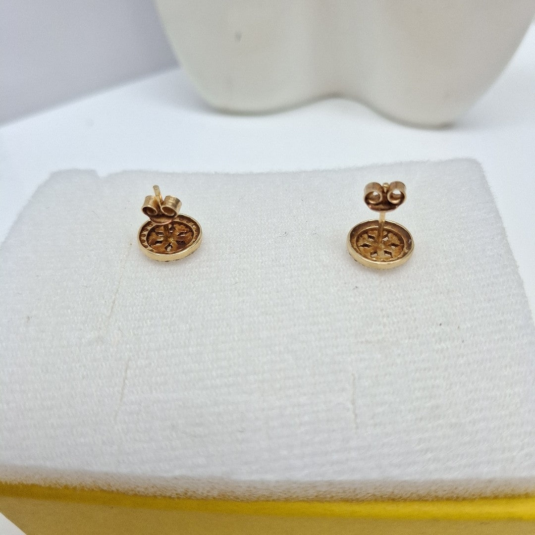 BROQUELES PAR ORO 14 K 1.8 GRMS (SEMINUEVO)