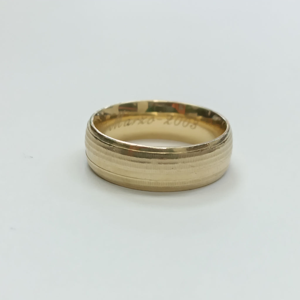 ARGOLLA ORO 14 K 3.3 GRMS (SEMINUEVO)