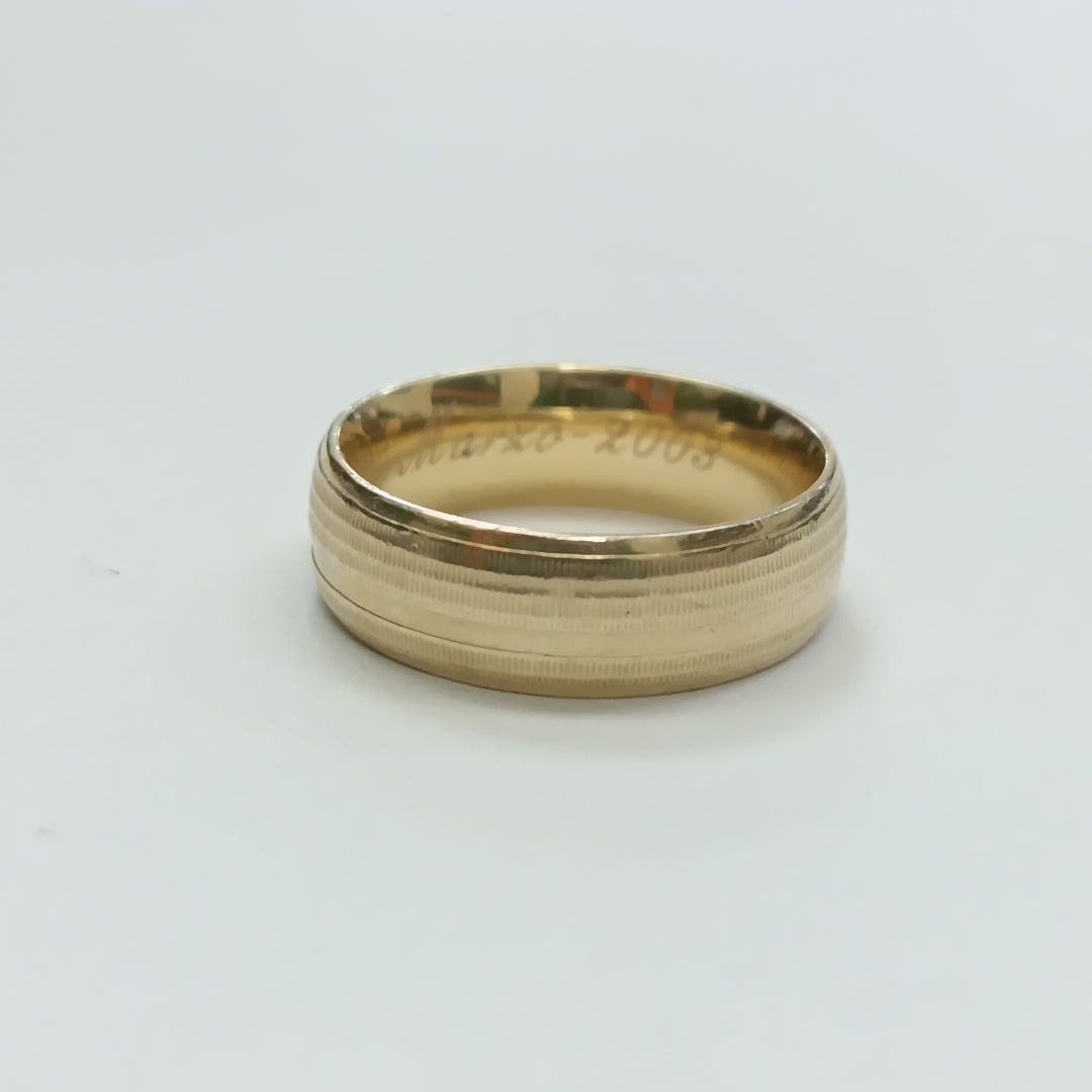ARGOLLA ORO 14 K 3.3 GRMS (SEMINUEVO)