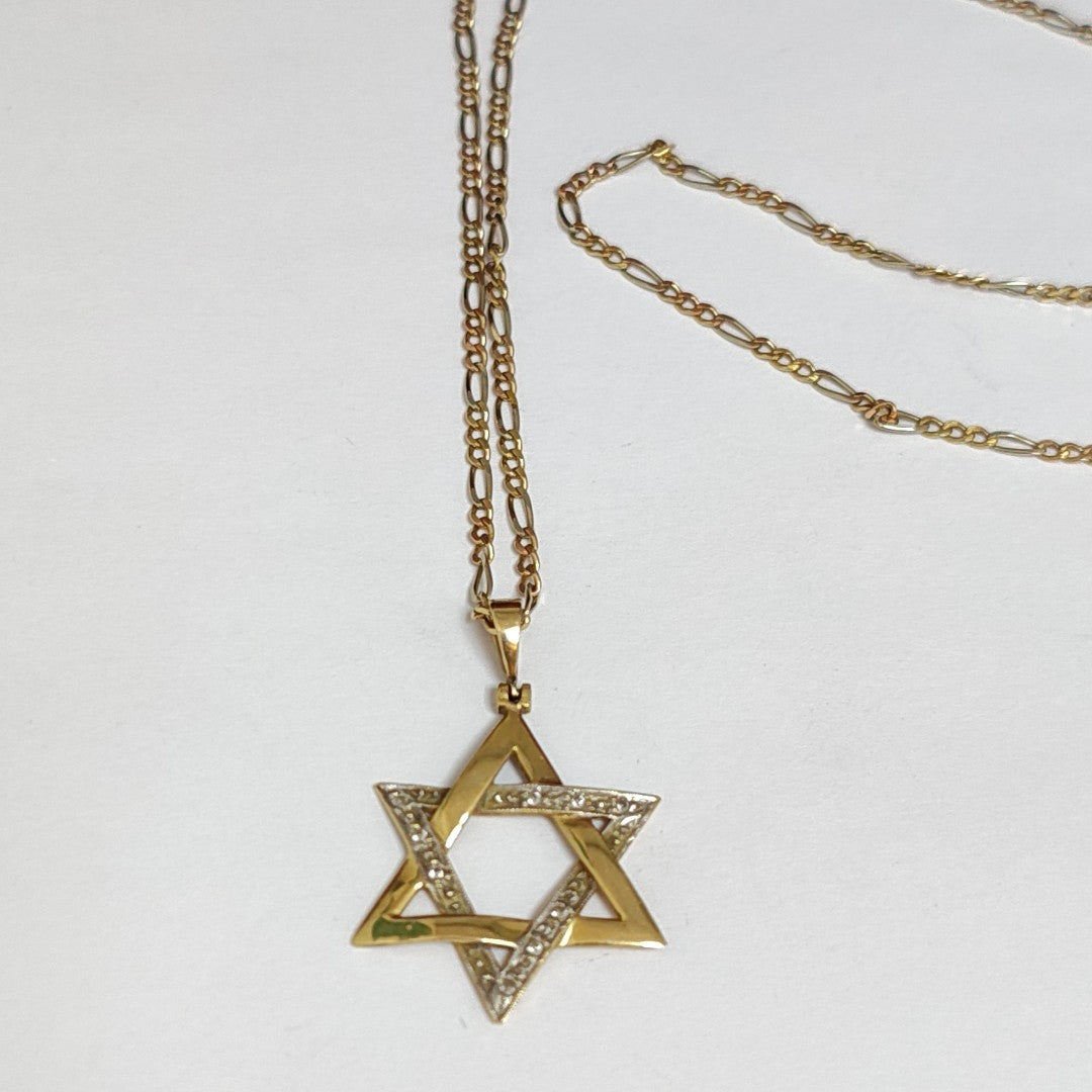CADENA, DIJE ORO 14 K 9.3 GRMS (SEMINUEVO)