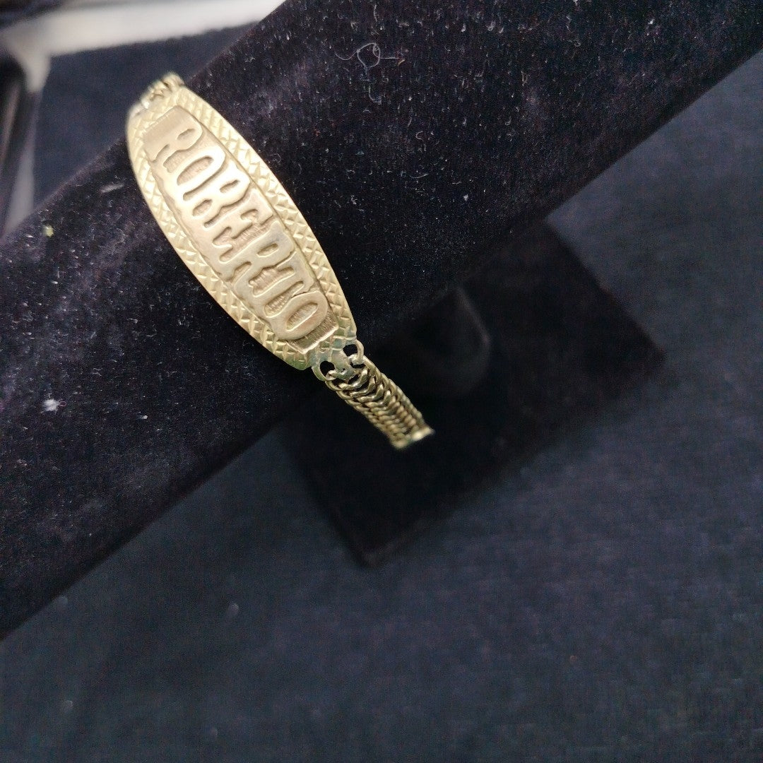 ESCLAVA ORO 10 K 12.9 GRMS (SEMINUEVO)