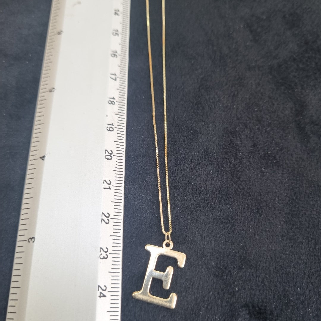 CADENA, DIJE ORO 14 K 1.6 GRMS (SEMINUEVO)