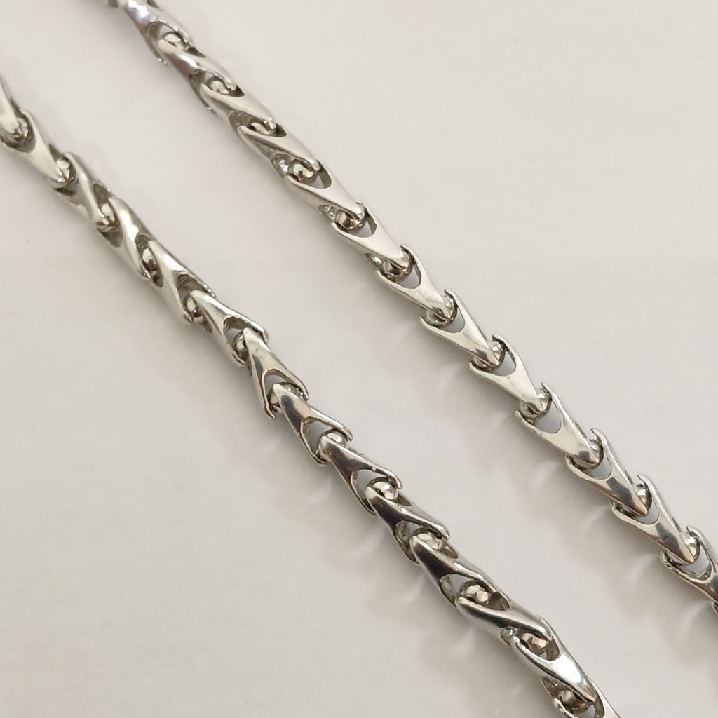 CADENA ORO BLANCO 14 K 42,30 GRMS (SEMINUEVO)