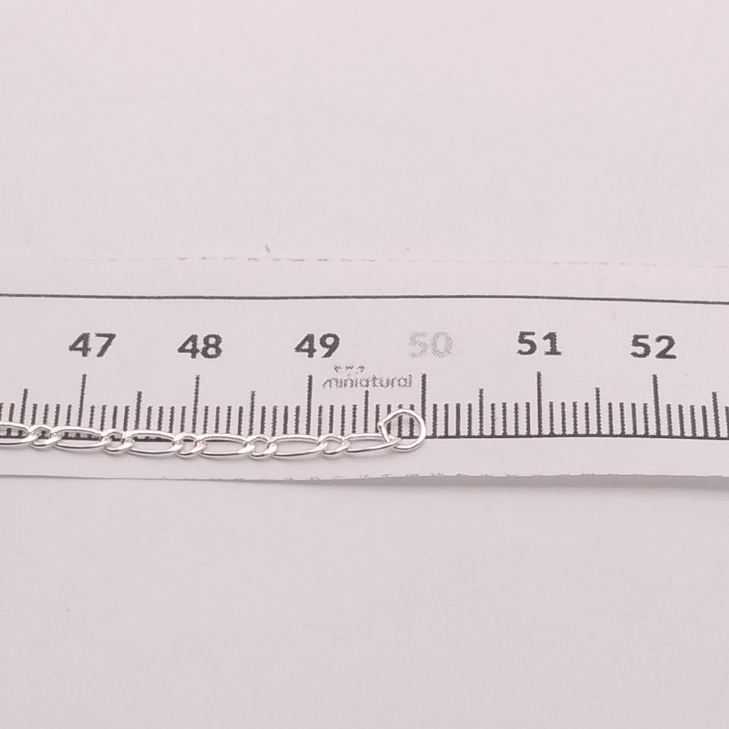 CADENA TEJIDO 1X1 PLATA .925 50 CM 3 GR (NUEVO)