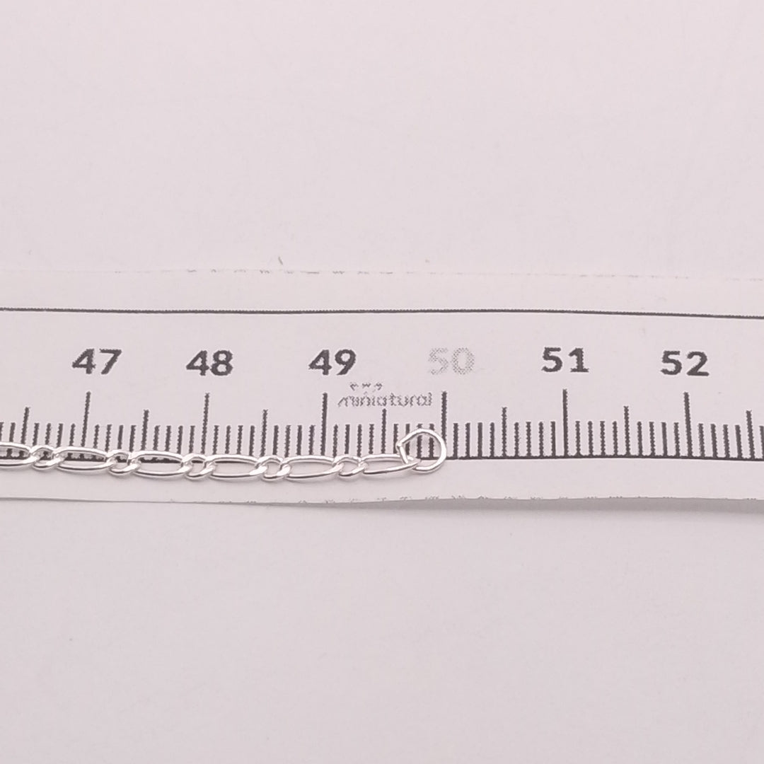 CADENA TEJIDO 1X1 PLATA .925 50 CM 3 GR (NUEVO)
