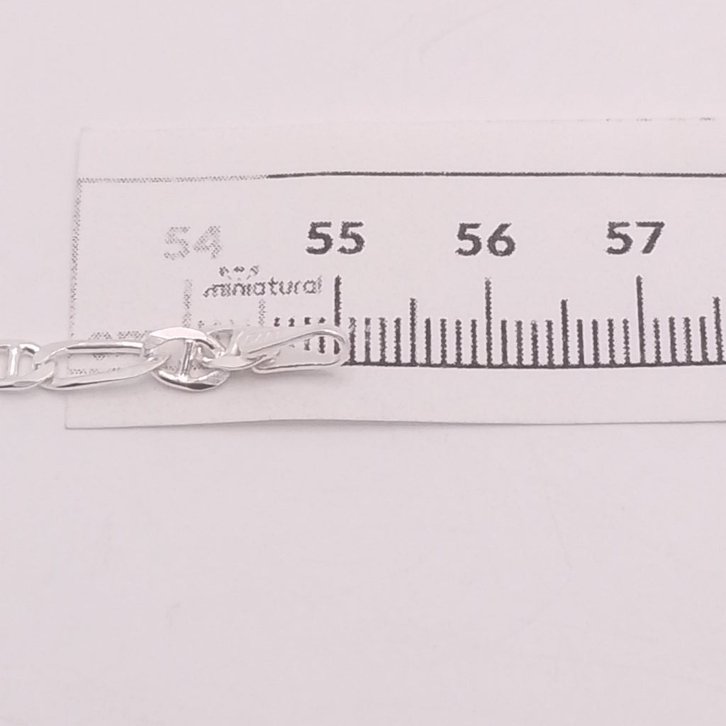 CADENA TEJIDO 3X1 PLATA .925 60 CM 8.4 GR (NUEVO)