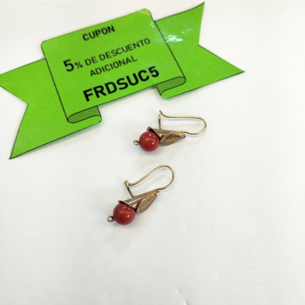 ARETES PAR ORO 10 K 1,80 GRMS (SEMINUEVO)