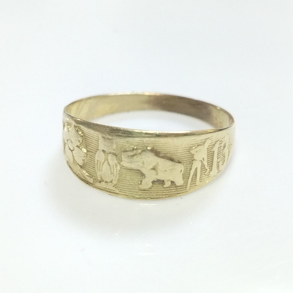 ARGOLLA ORO 14 K 1.4 GRMS (SEMINUEVO)