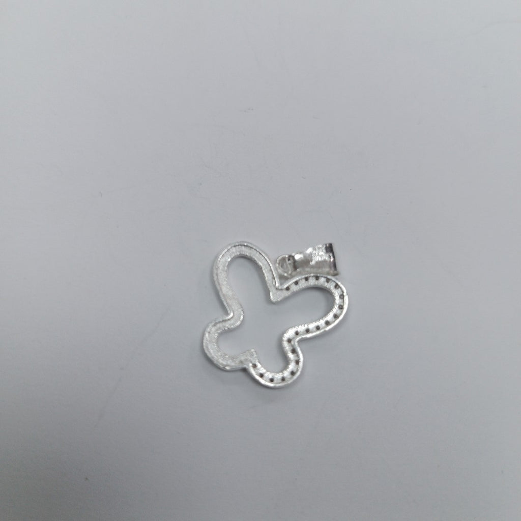 DIJE MARIPOSA C/CIRCONIAS PLATA .925 2.4 GR (NUEVO)