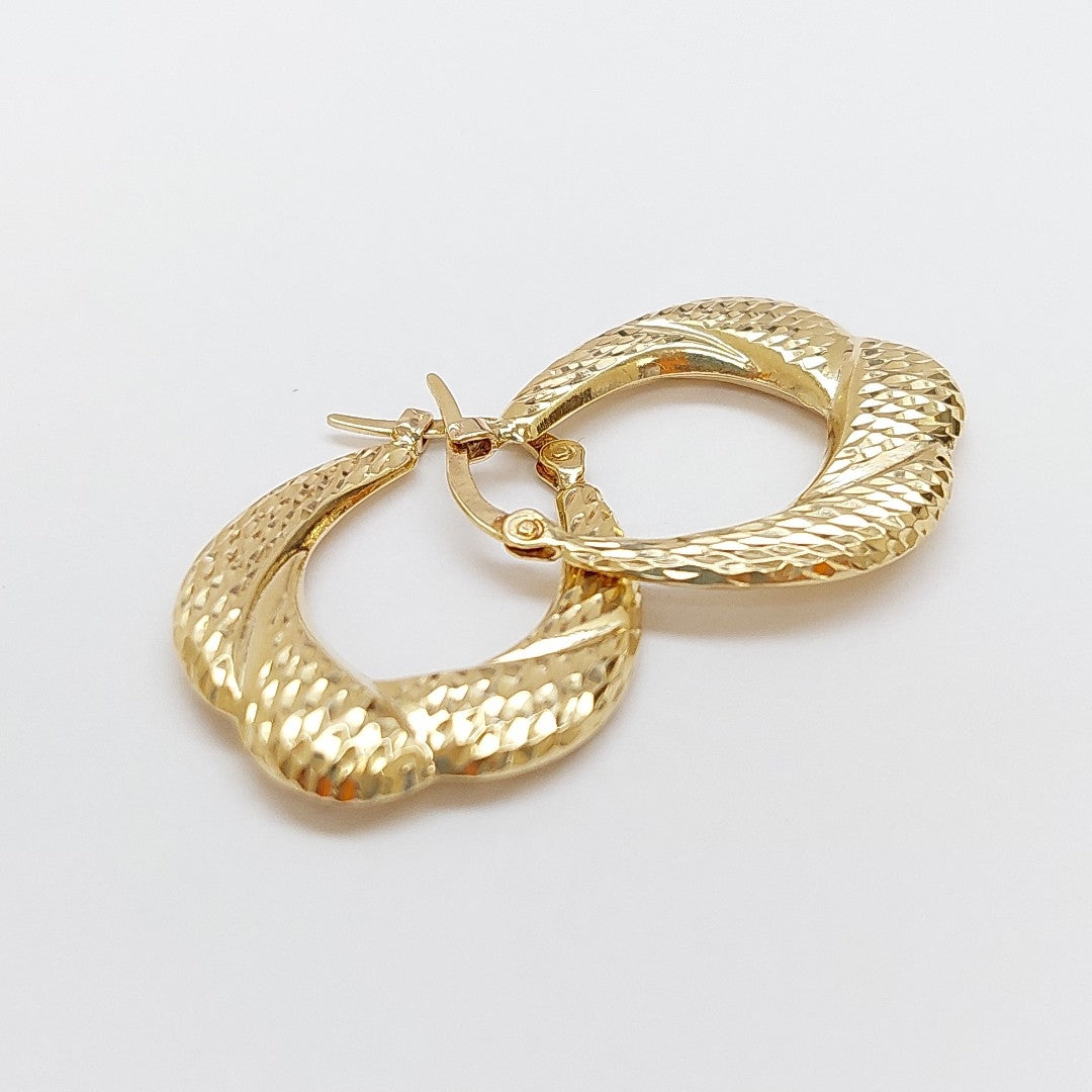 ARRACADAS PAR ORO 14 K 2.5 GRMS (SEMINUEVO)