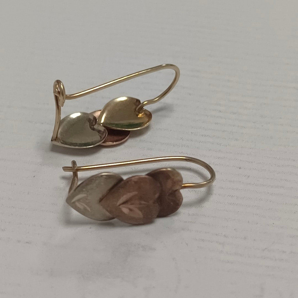 ARETES PAR ORO 10 K 1,20 GRMS (SEMINUEVO)