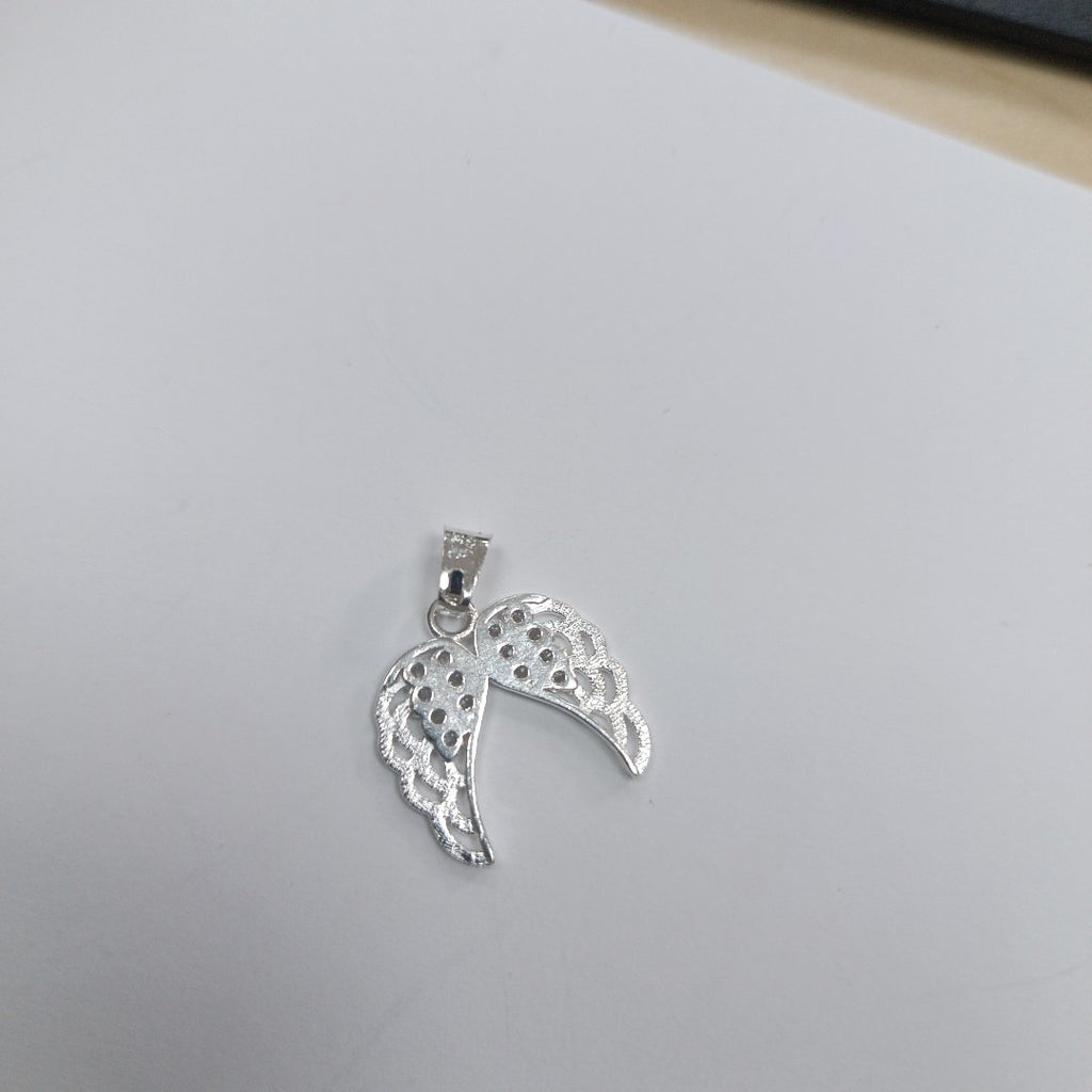 DIJE ALAS C/CIRCONIAS PLATA .925 2.3 GR (NUEVO)