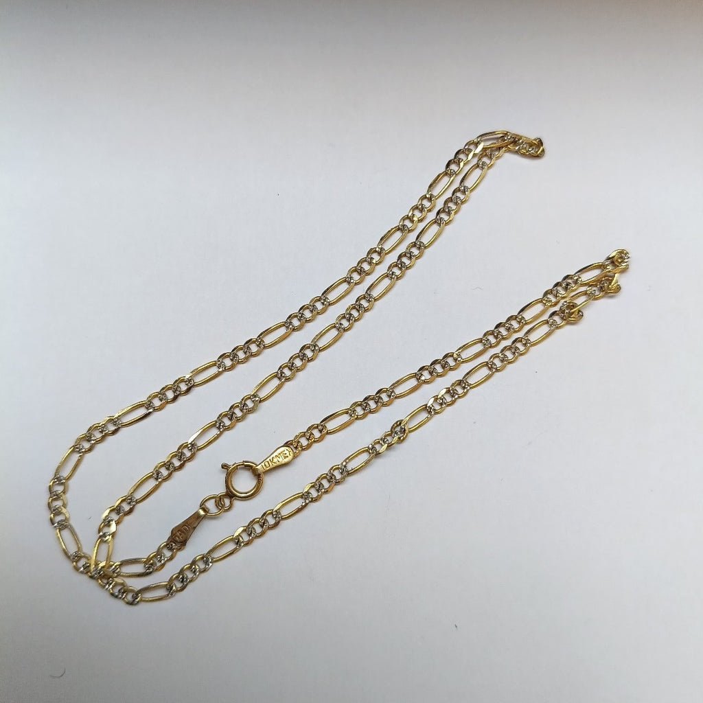 CADENA ORO, RODIADO 10 K 3.2 GRMS (SEMINUEVO)