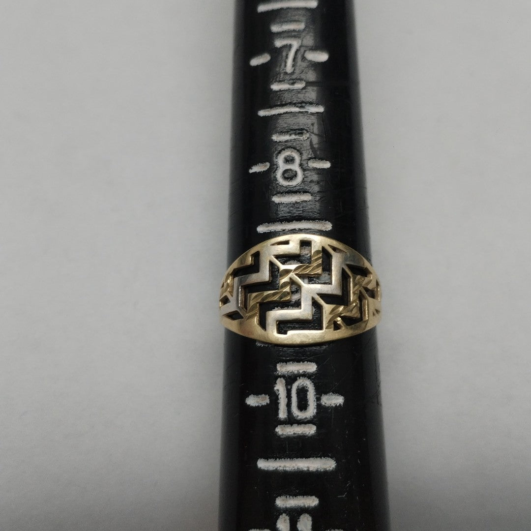 ANILLO ORO 10 K 2.1 GRMS (SEMINUEVO)