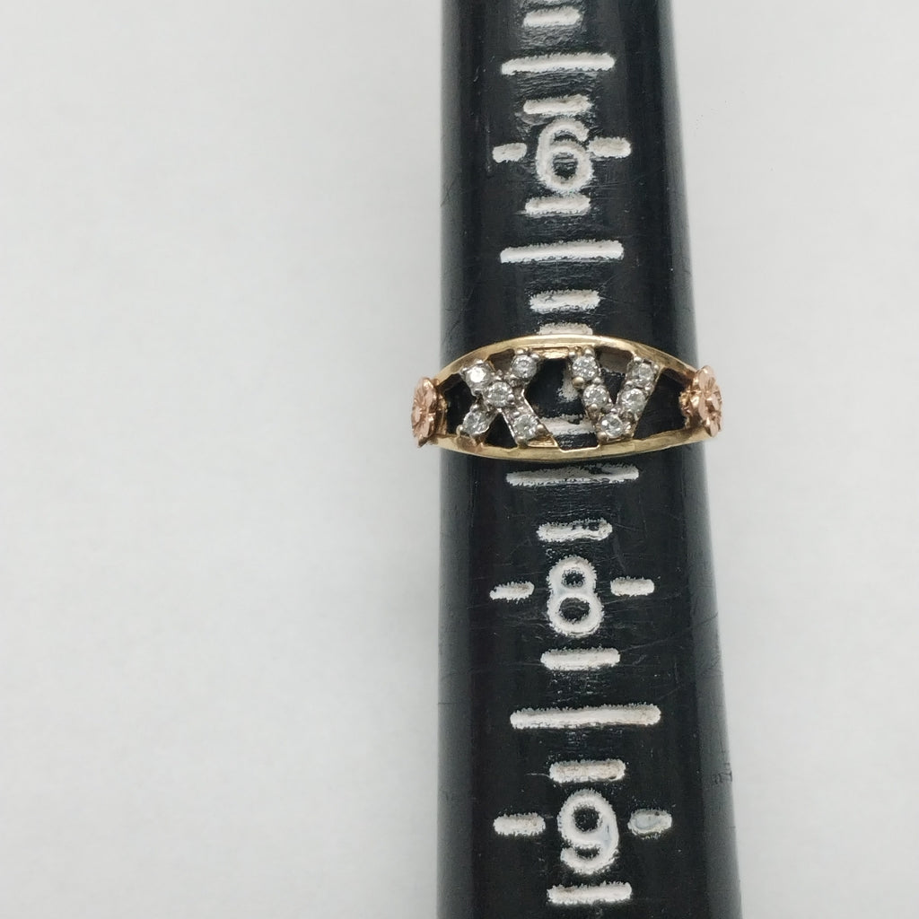 ANILLO ORO 10 K 1.6 GRMS (SEMINUEVO)