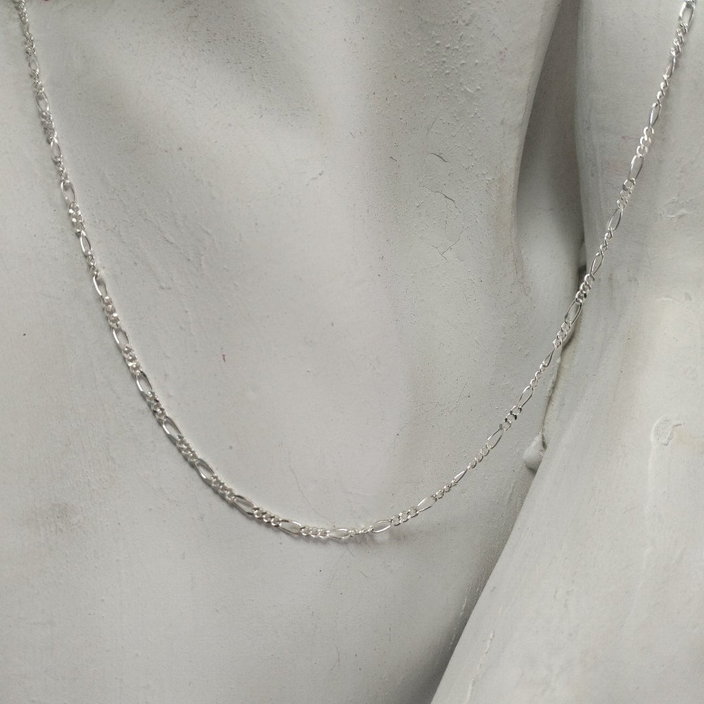 CADENA TEJIDO 3X1 PLATA .925 55 CM 2.4 GR (NUEVO)