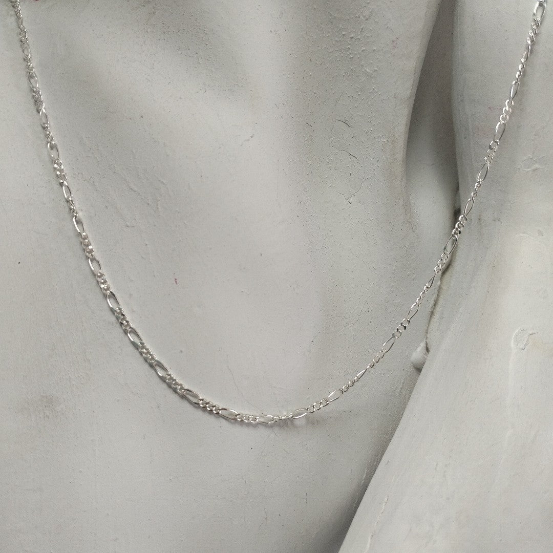CADENA TEJIDO 3X1 PLATA .925 55 CM 2.4 GR (NUEVO)