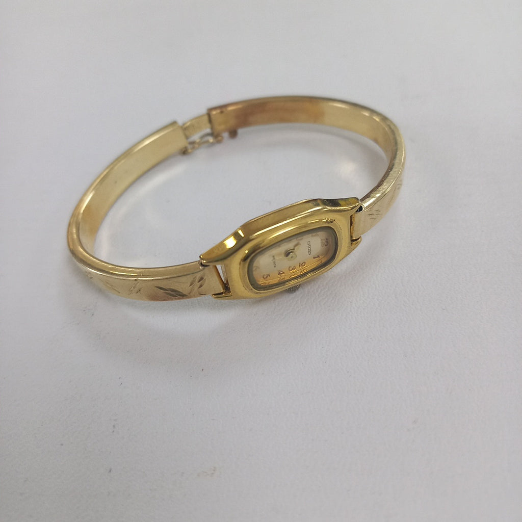 RELOJ CAJA ACERO PULSO ORO ORO 10 K 14.8 GRMS (SEMINUEVO)