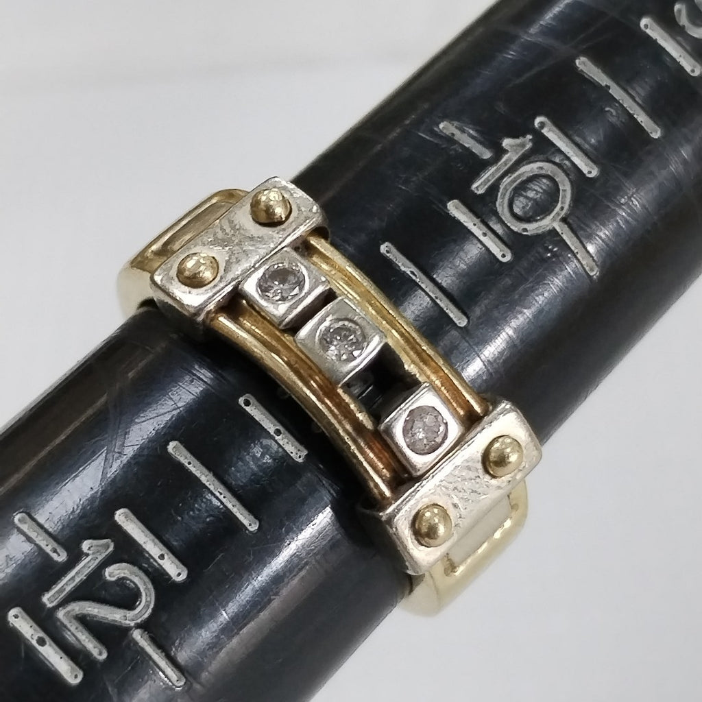 ANILLO ORO 14 K 10,40 GRMS (SEMINUEVO)