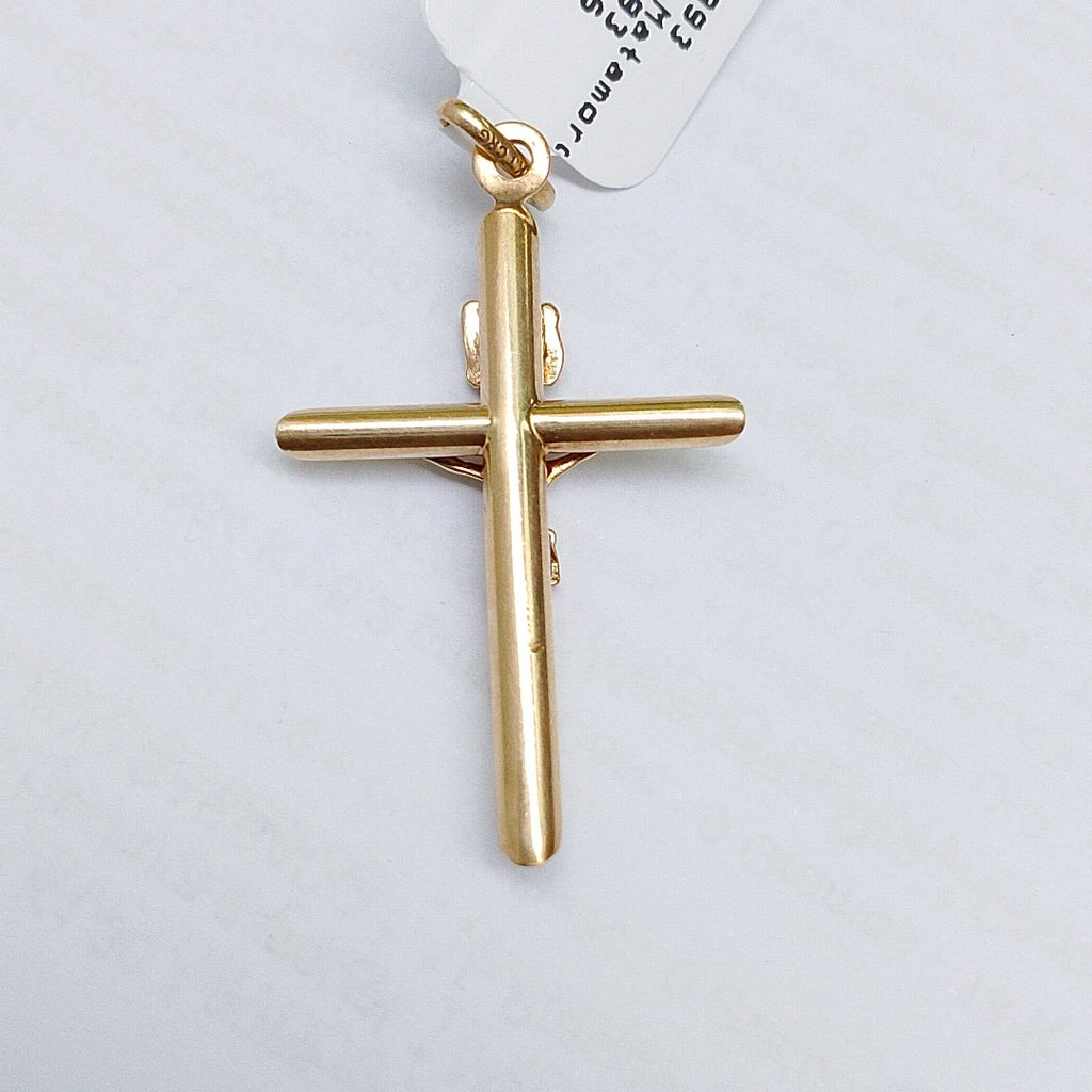 CRUCIFIJO ORO 14 K 1.6 GRMS (SEMINUEVO)