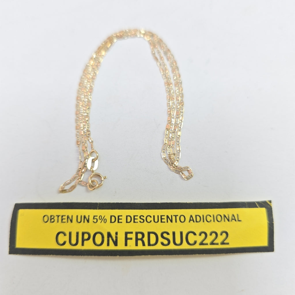 CADENA ORO 14 K 1.2 GRMS (SEMINUEVO)