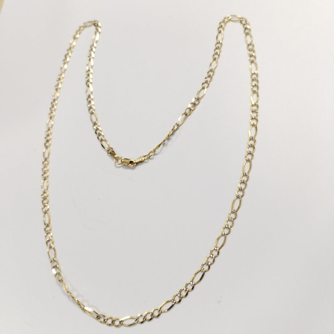 CADENA ORO, RODIADO 10 K 7.5 GRMS (SEMINUEVO)