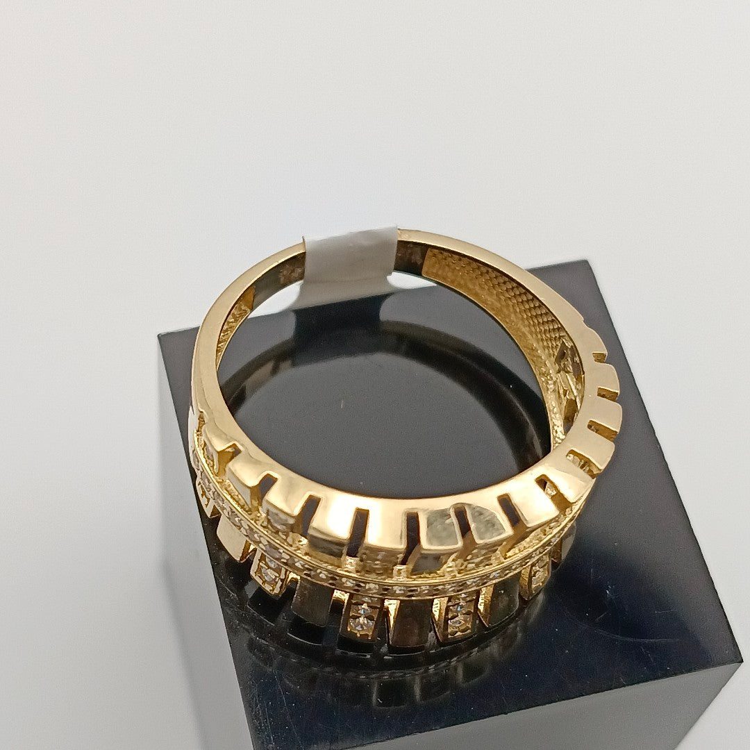 ANILLO ORO 14 K 3.4 GRMS (SEMINUEVO)