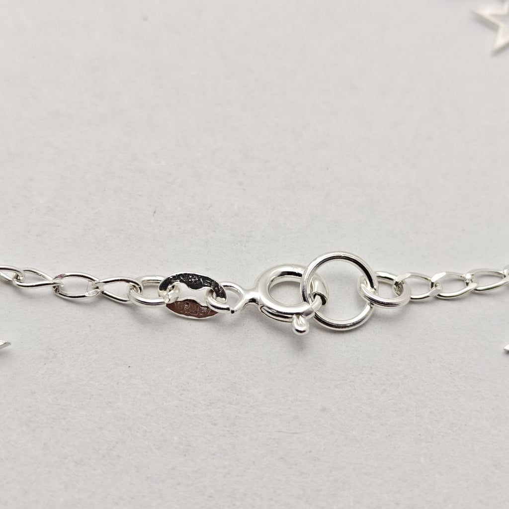 PULSERA TEJIDO ESPECIAL PLATA .925 18 CM 2.7 GR (NUEVO)