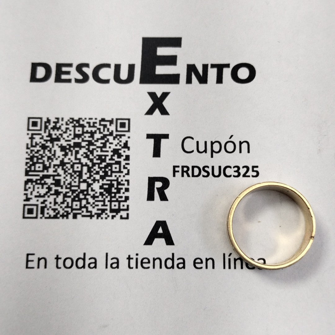 ARGOLLA ORO 14 K 6.4 GRMS (SEMINUEVO)