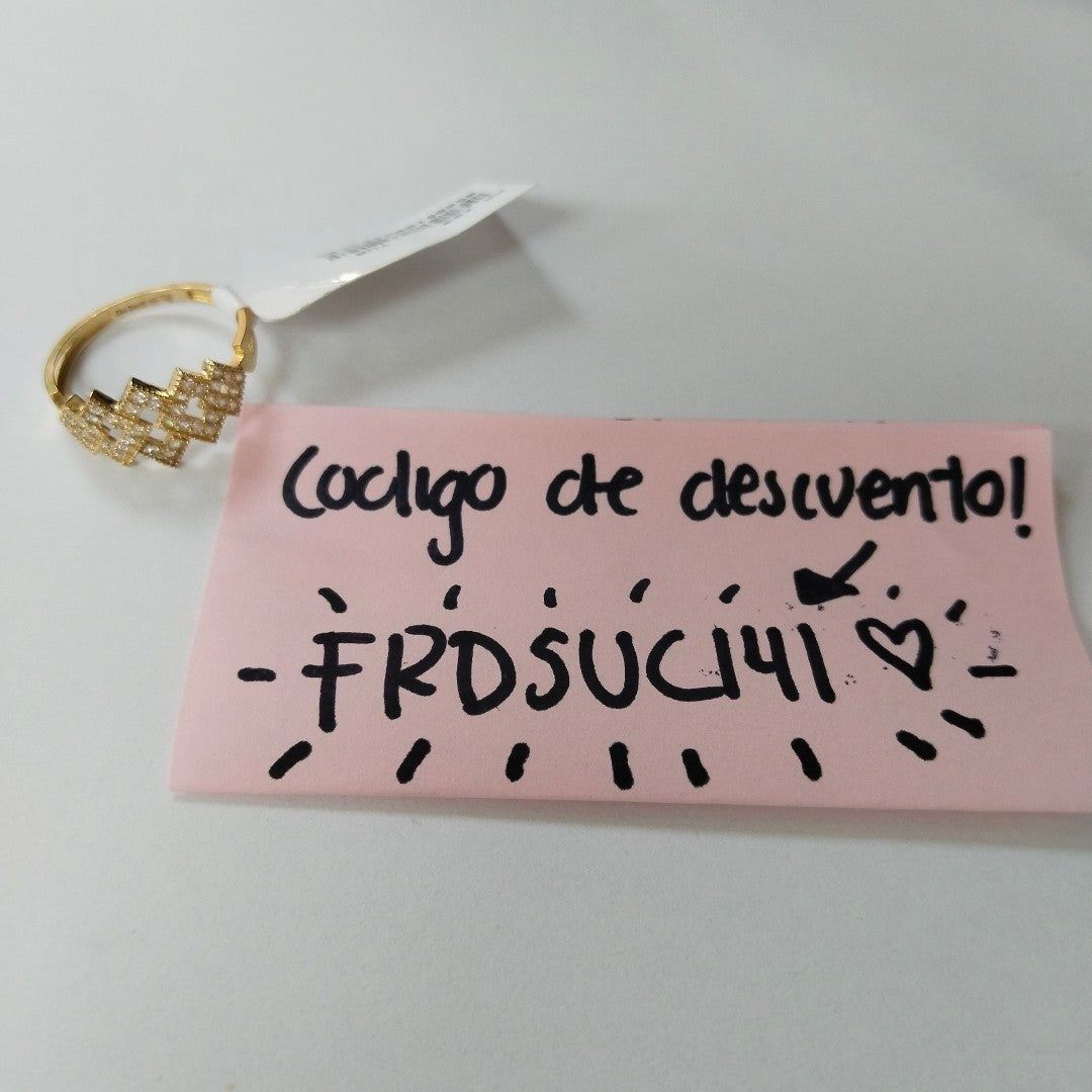 ANILLOS DAMA ORO 14K 1.6 (NUEVO)