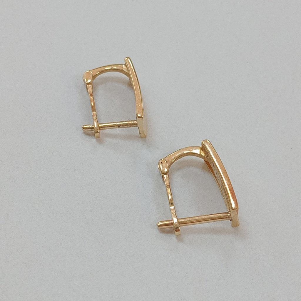 ARETES PAR ORO 14 K 2.9 GRMS (SEMINUEVO)