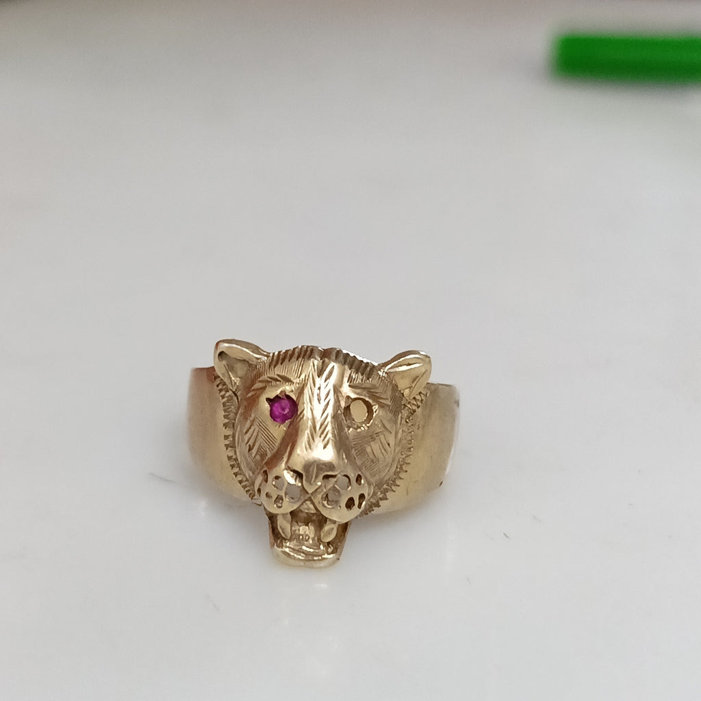 ANILLO ORO 10 K 5,30 GRMS (SEMINUEVO)