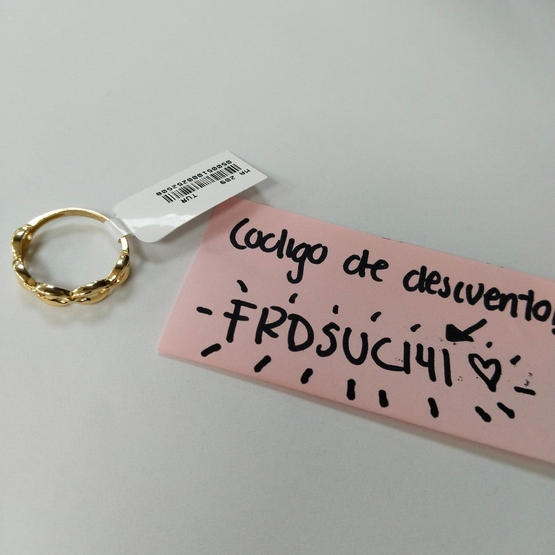 ANILLOS DAMA ORO 14K 1.6 (NUEVO)
