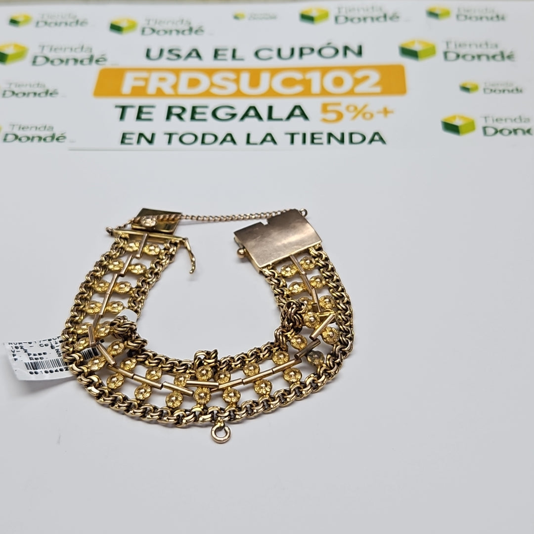 PULSERA ORO 10 K 37.8 GRMS (SEMINUEVO)