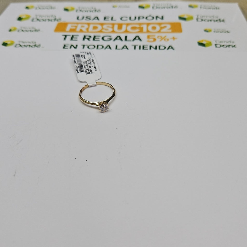 SOLITARIO ORO 14 K 2.1 GRMS (SEMINUEVO)
