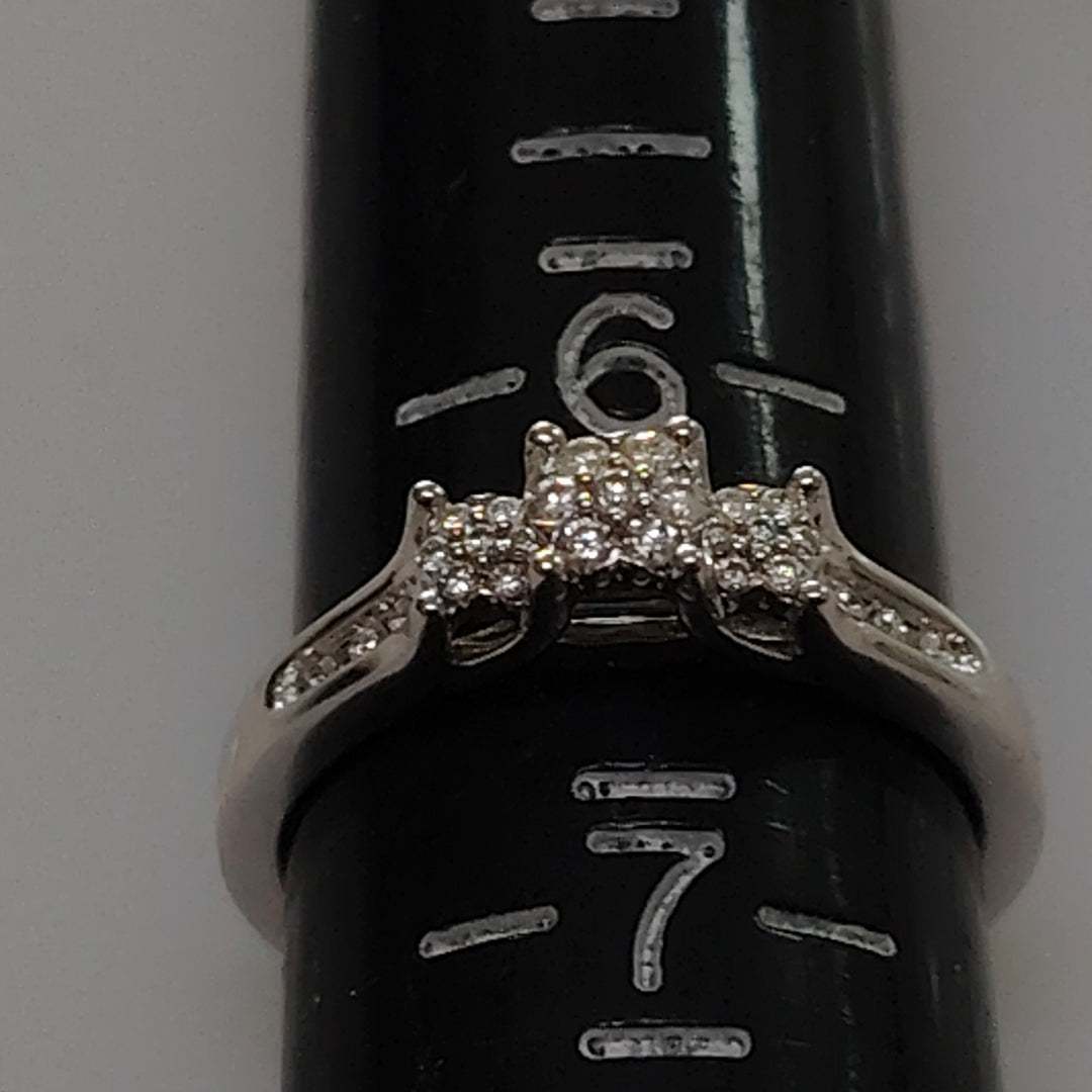 ANILLITO ORO BLANCO 14 K 2,90 GRMS (SEMINUEVO)