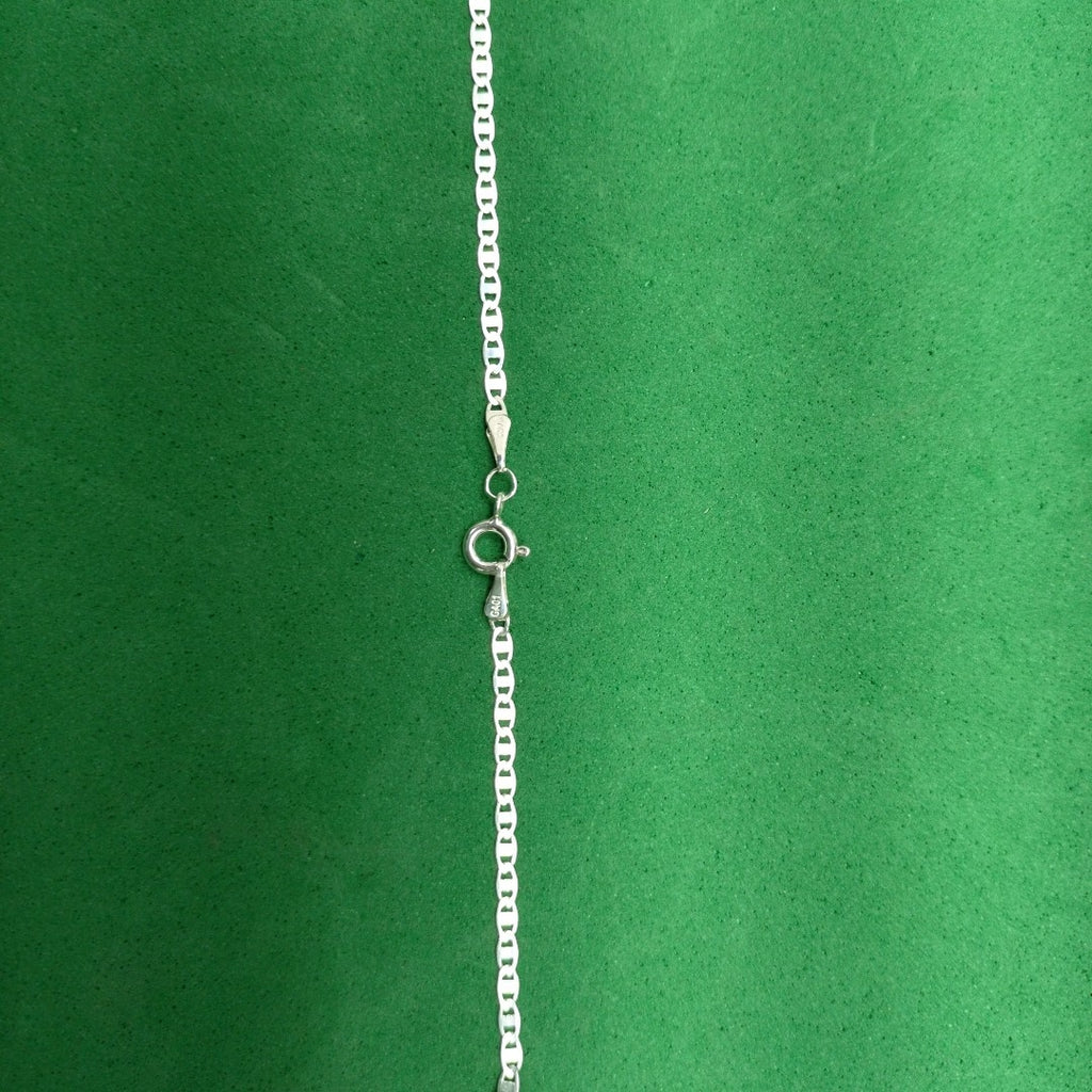 CADENA TEJIDO ESPEJO PLATA .925 60 CM 4.4 GR (NUEVO)