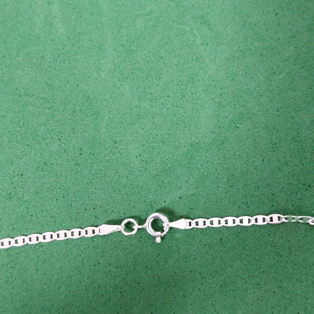 CADENA TEJIDO ESPEJO PLATA .925 60 CM 4.2 GR (NUEVO)