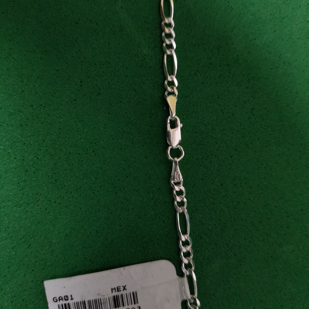 CADENA TEJIDO 3X1 PLATA .925 50 CM 6.8 GR (NUEVO)