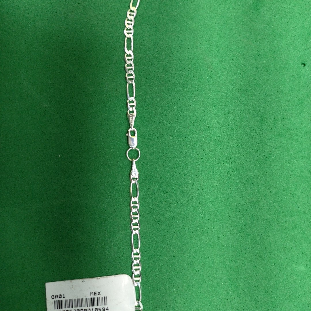 CADENA TEJIDO 3X1 PLATA .925 60 CM 8.3 GR (NUEVO)