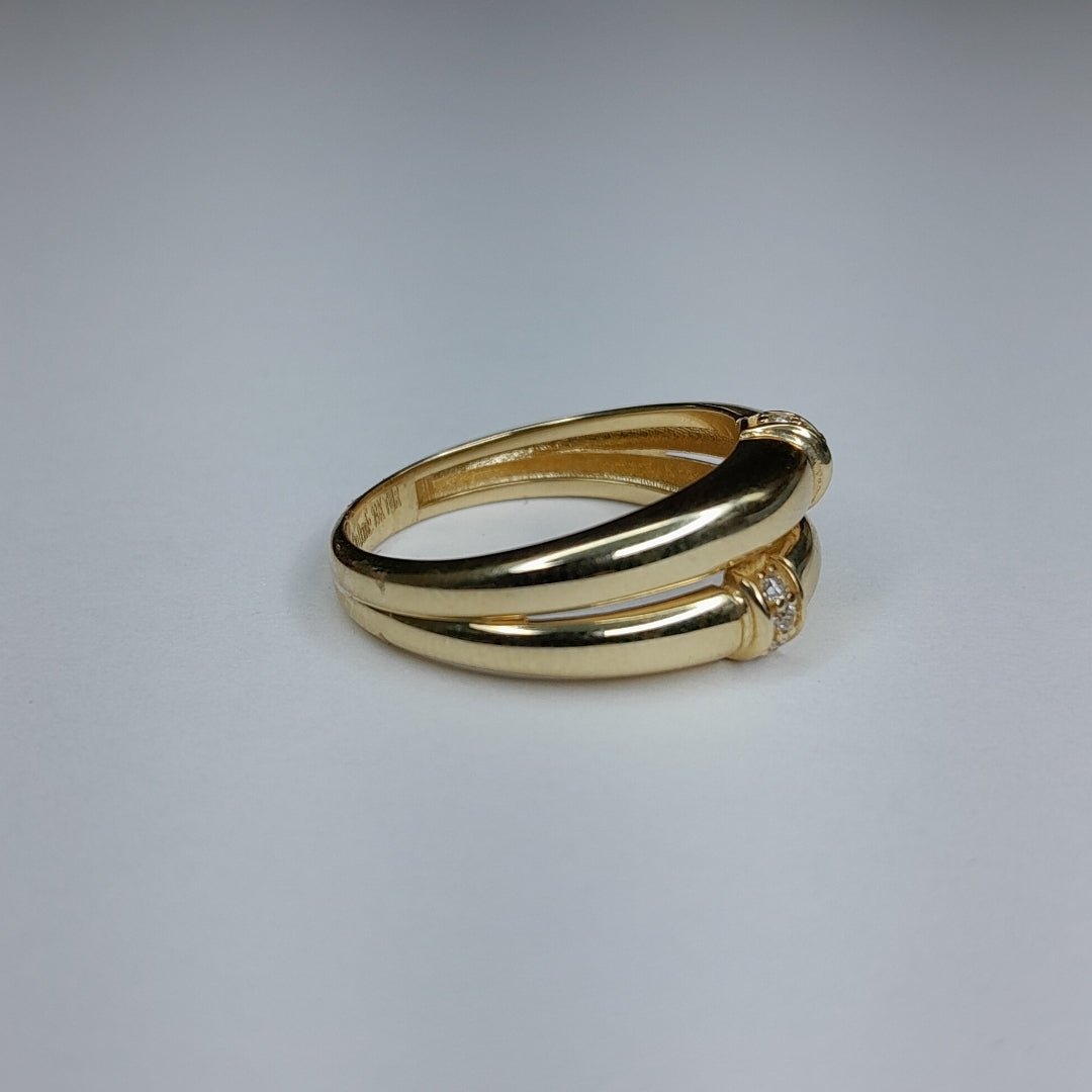 ANILLOS DAMA ORO 14K 2 (NUEVO)