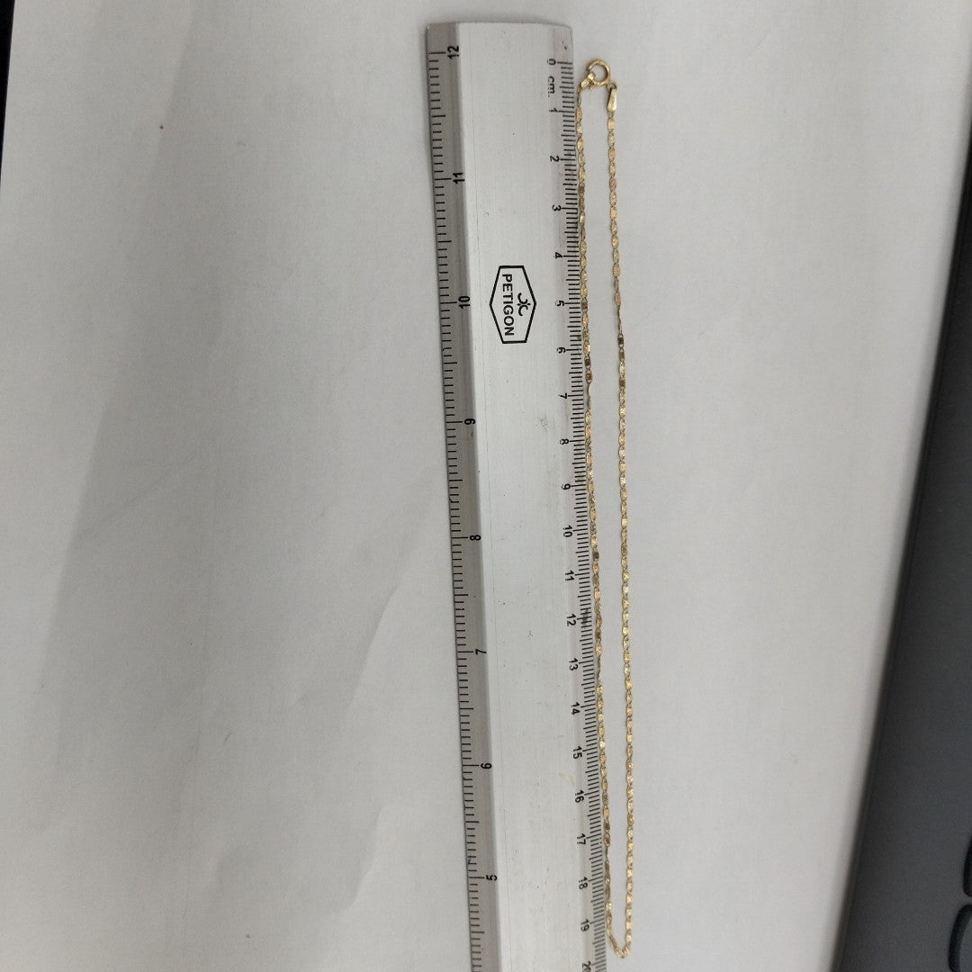 CADENA ORO 14 K 1.1 GRMS (SEMINUEVO)