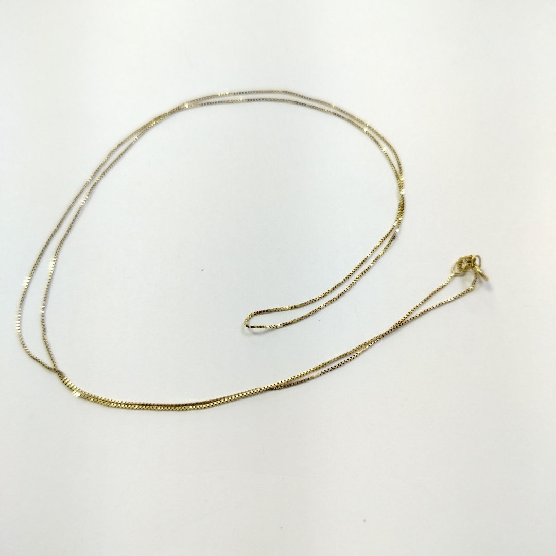 CADENA ORO 14 K 1,20 GRMS (SEMINUEVO)