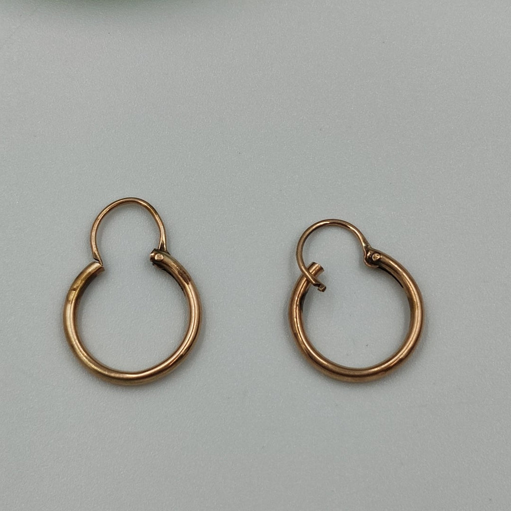 ARRACADAS PAR ORO 8 K 1,10 GRMS (SEMINUEVO)