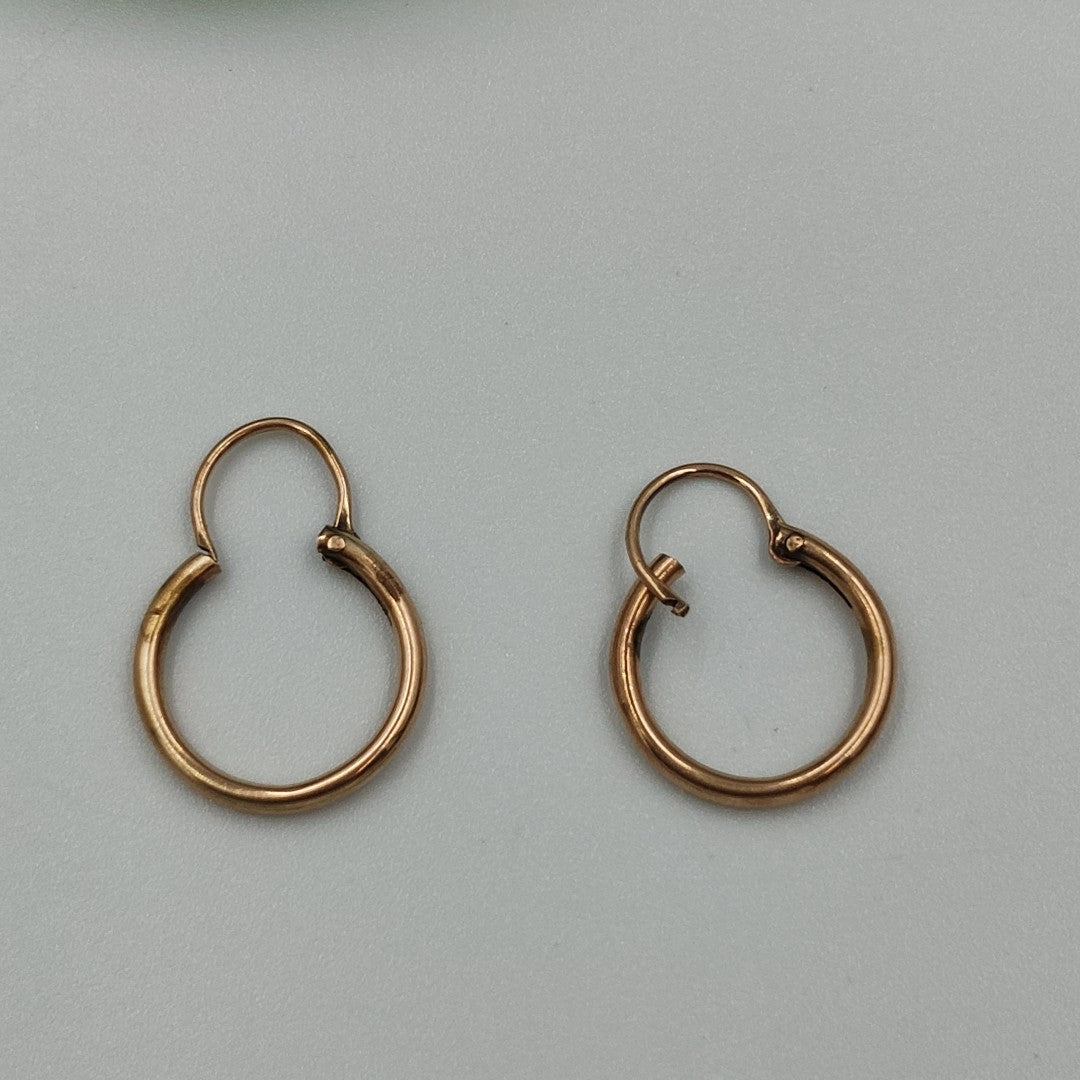 ARRACADAS PAR ORO 8 K 1,10 GRMS (SEMINUEVO)