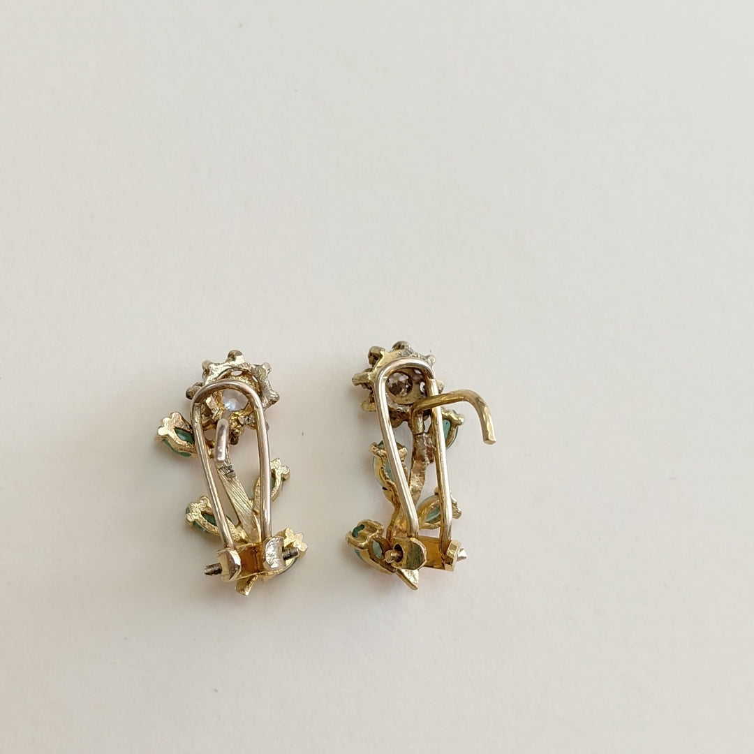 ARETES PAR ORO 14 K 3.5 GRMS (SEMINUEVO)