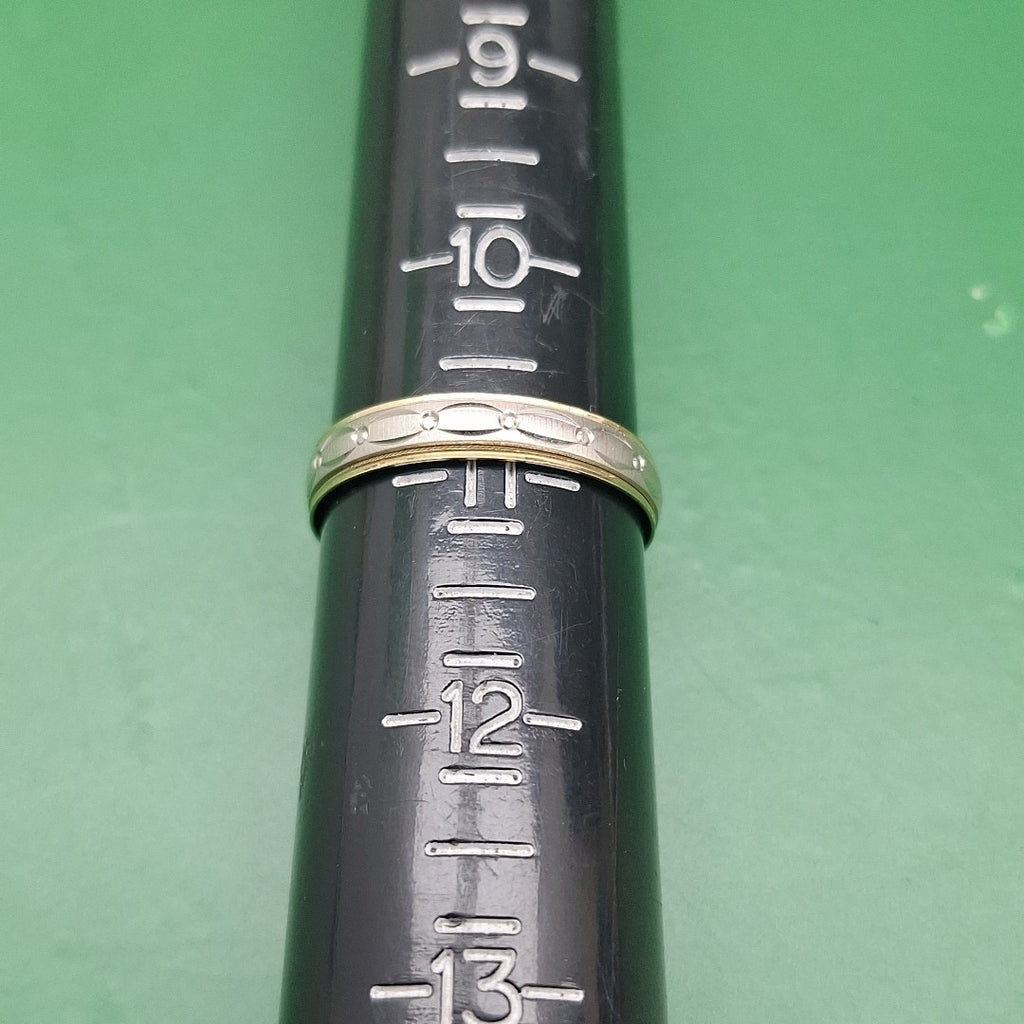 ARGOLLA ORO COMBINADO 14 K 2,00 GRMS (SEMINUEVO)