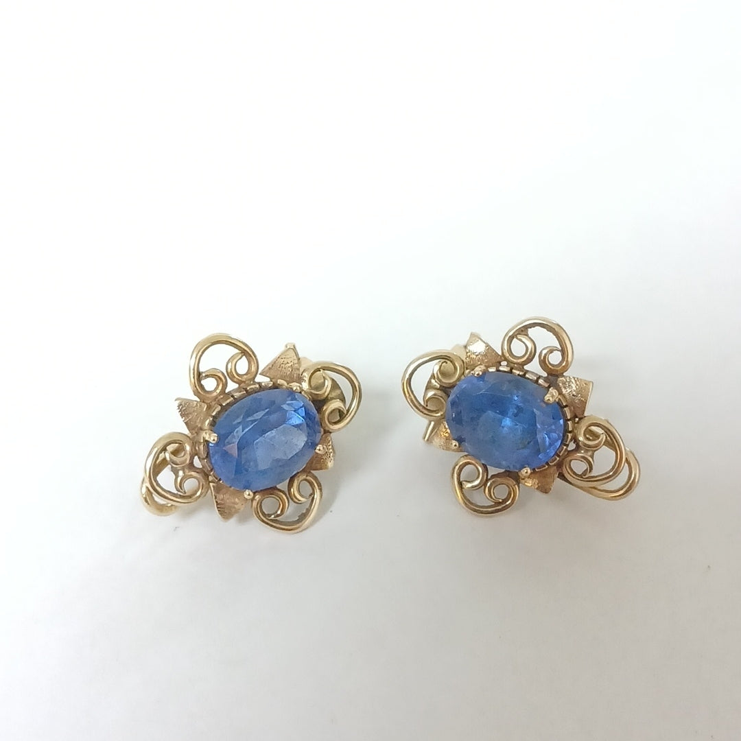 ARETES PAR ORO 14 K 7,80 GRMS (SEMINUEVO)