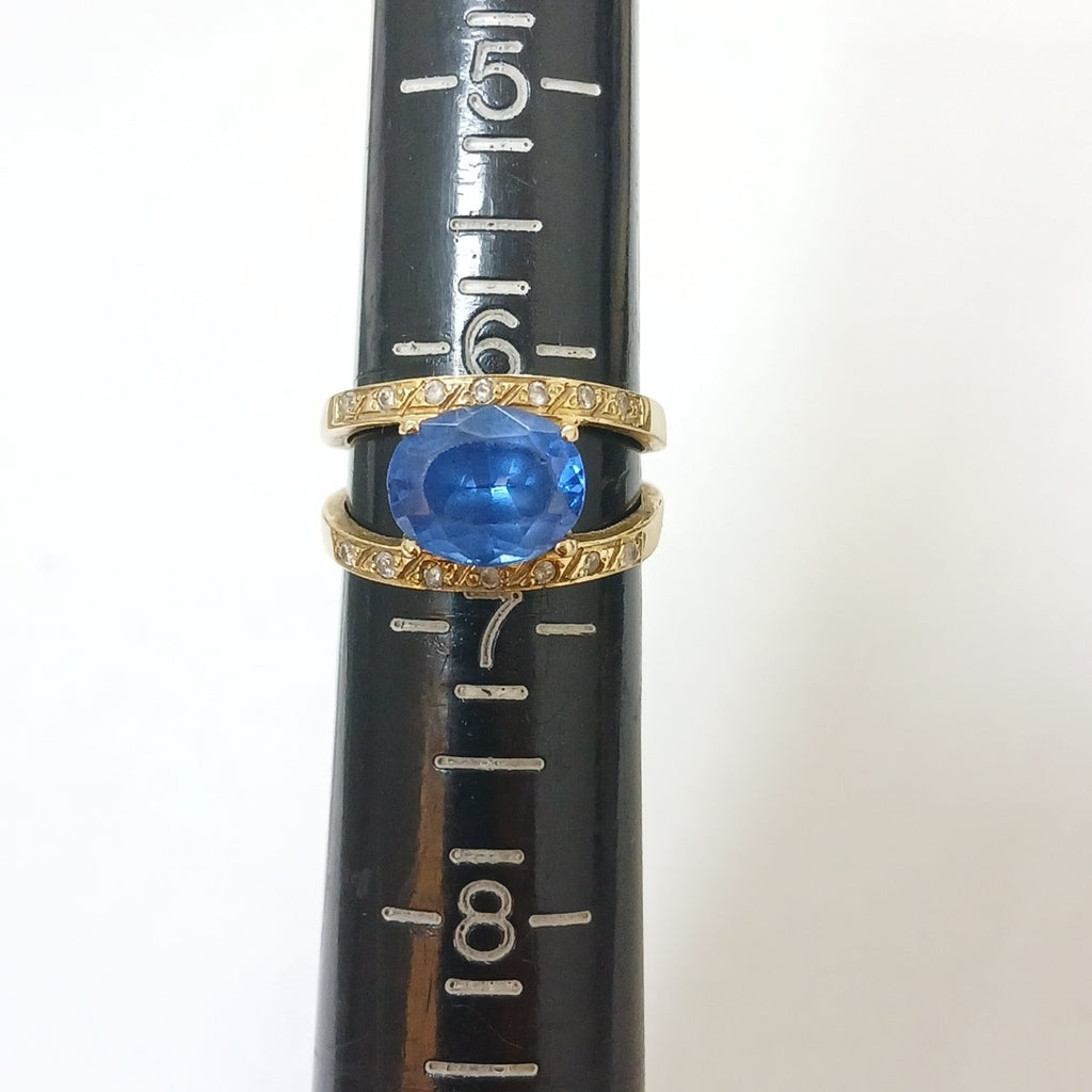 ANILLO ORO 14 K 5,50 GRMS (SEMINUEVO)