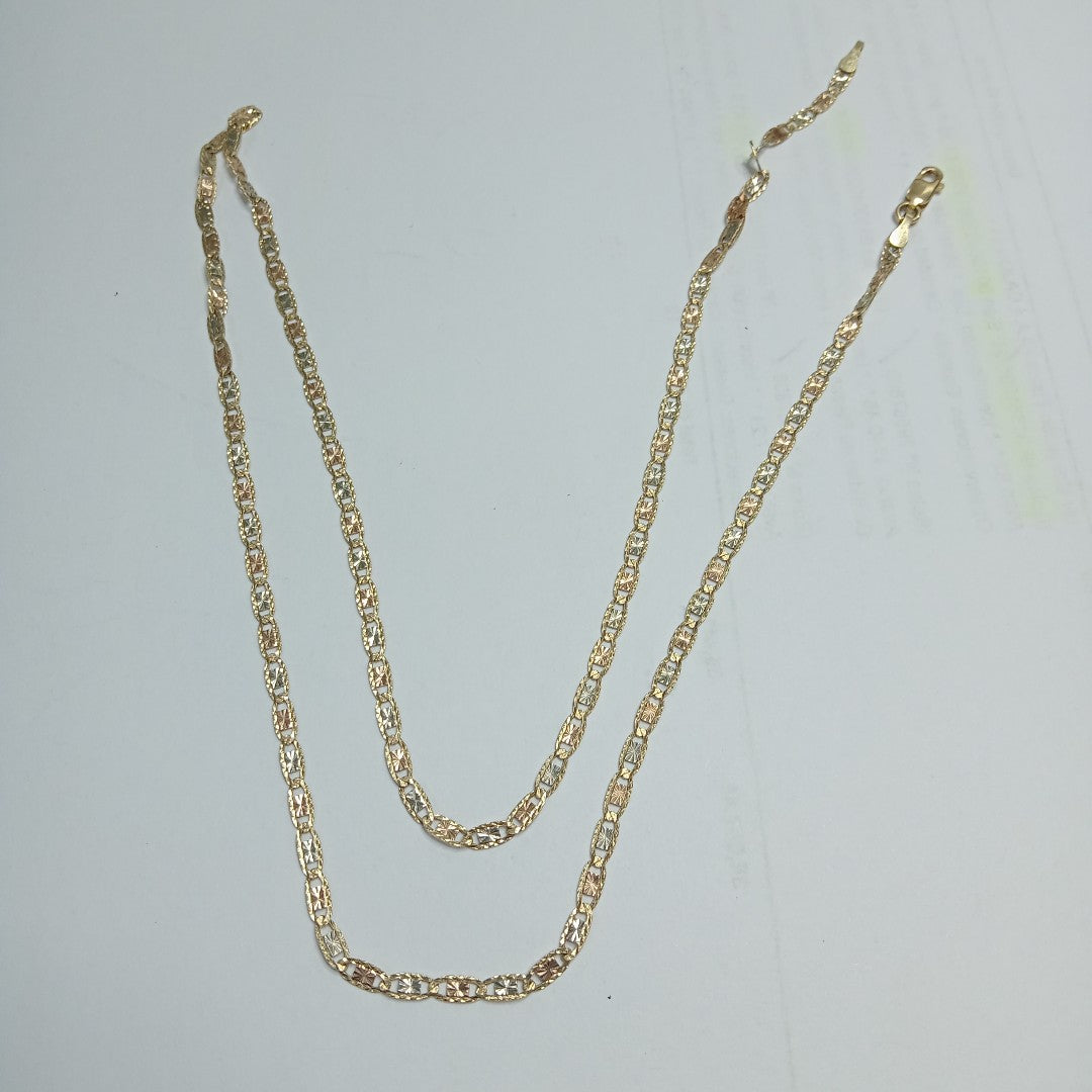 CADENA ORO 14 K 3.9 GRMS (SEMINUEVO)